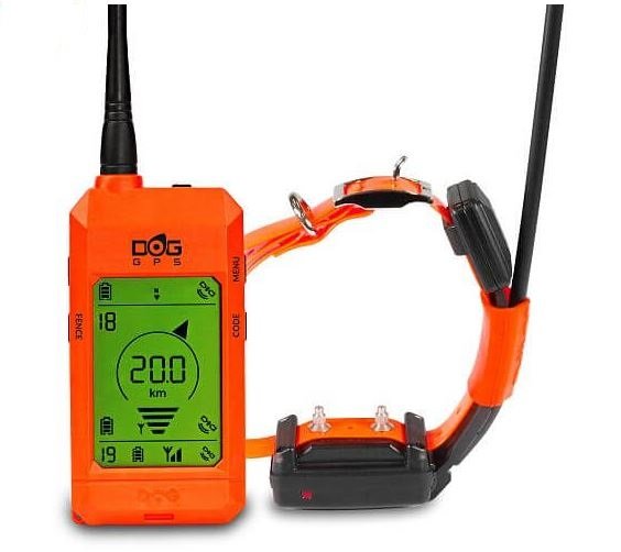 Tracking system Dogtrace X25T short (orange handheld)