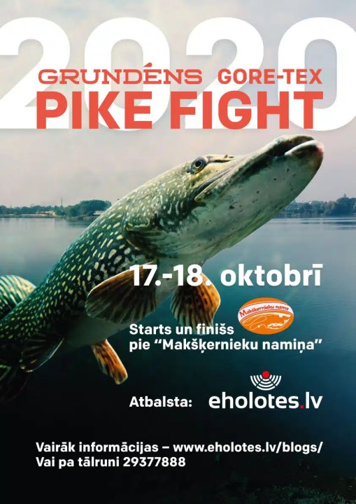 Grundens Gore-Tex Pike Fight 2020 notiks Liepājā!