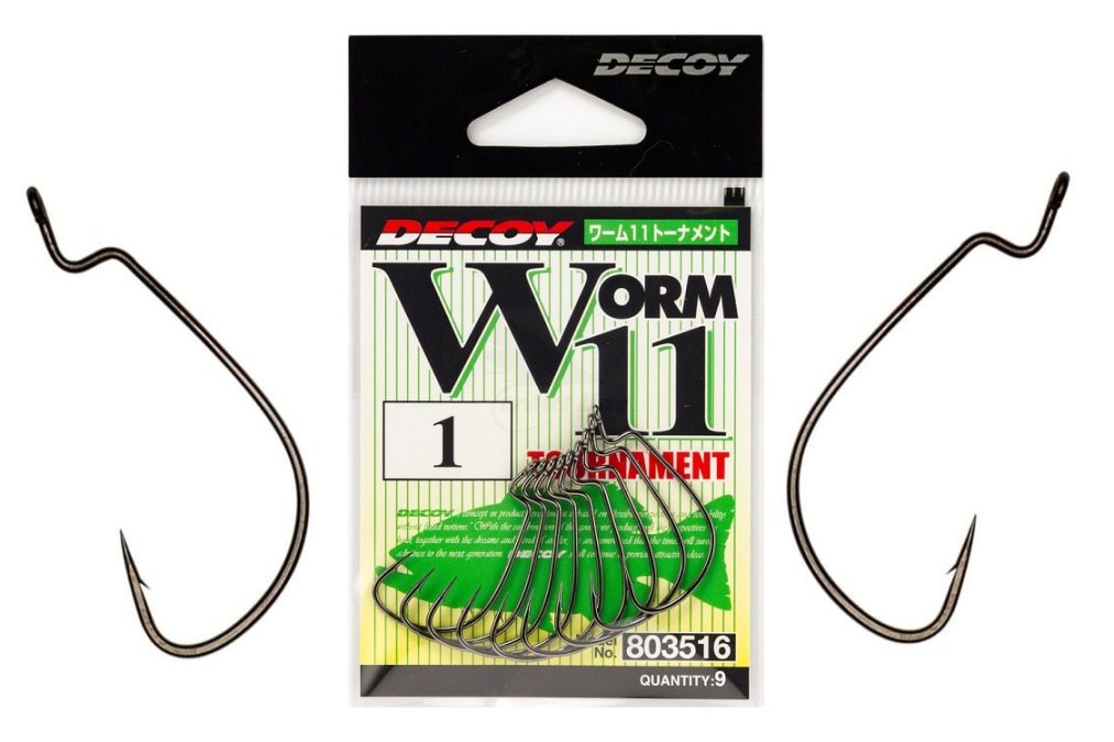 Decoy Worm 11 Tournament Hooks