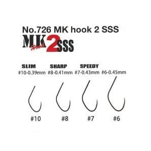 Barbless Hooks Yarie AG Hook Nano