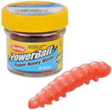 Berkley Powerbait Honey Worms 2.5cm Green Orange