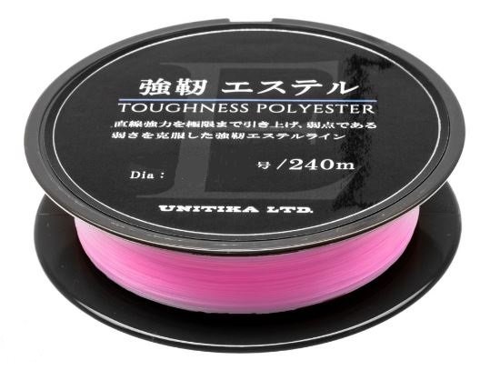 PET line UNITIKA Toughness Polyester Ester Pink