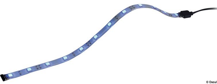 Ambient light strip Osculati 30 blue LEDs